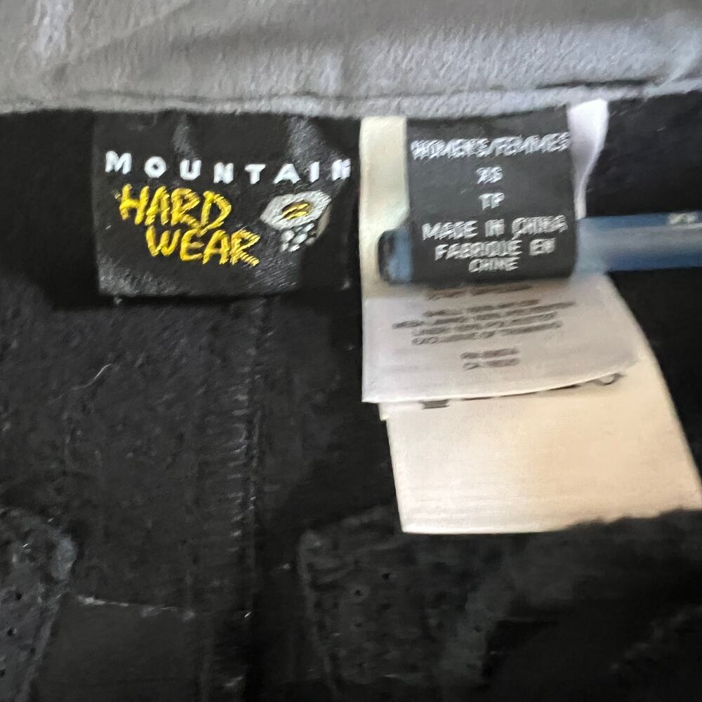 Mountain Hardwear Conduit Softshell Pants Black Women’s XS Fleece Lined - Picture 8 of 10